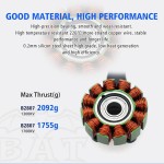 SURPASS Hobby Brushless Motor B2807 3115 3110 1300KV 1700KV for 7 Inch Racing Drone Remote Control Accessory for UAV